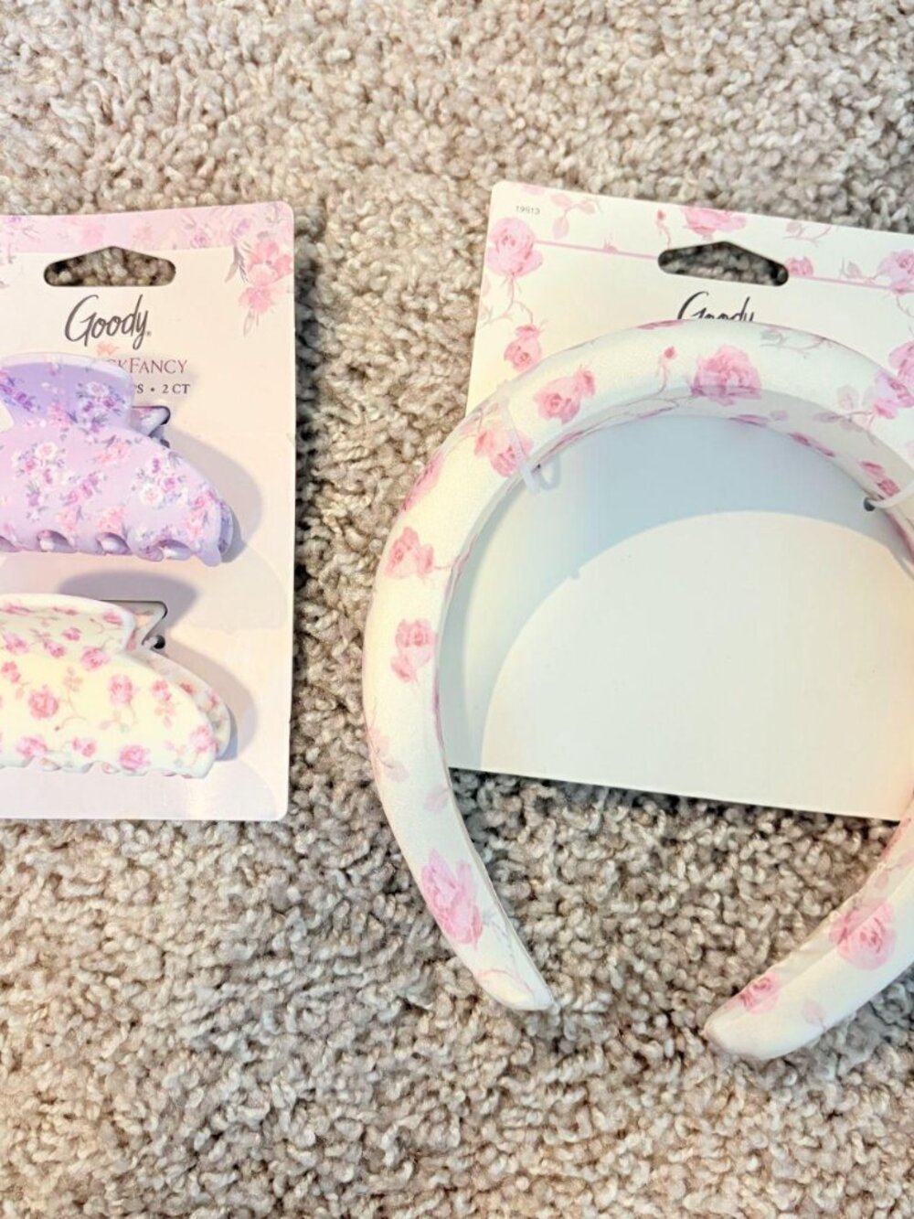 Goody LoveShackFancy Floral Hair Accessory Bundle